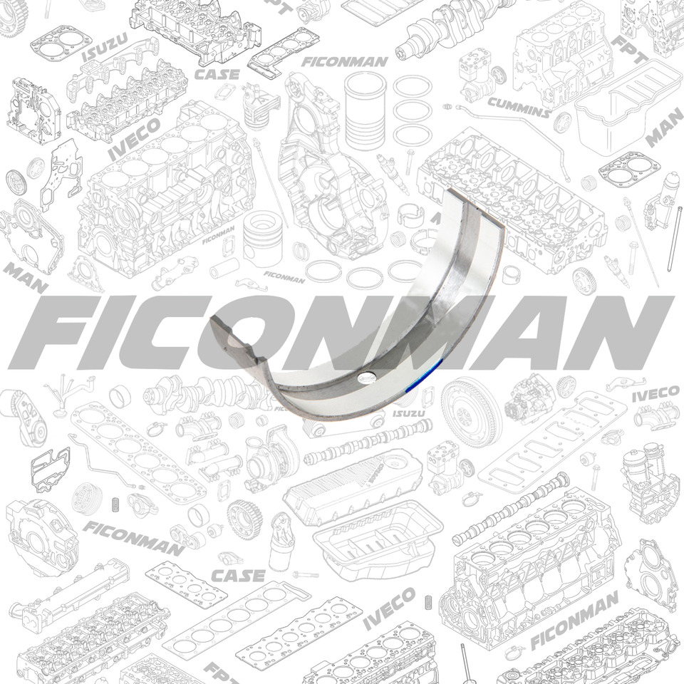 Ford Ford Trucks F-MAX ECOTORQ 9L BRG CSHAFT MN UPR BLUE T163986 6C466333AAA - Engine bearing for Truck: picture 2 Ford Ford Trucks F-MAX ECOTORQ 9L BRG CSHAFT MN UPR BLUE T163986 6C466333AAA - Engine bearing for Truck: picture 2