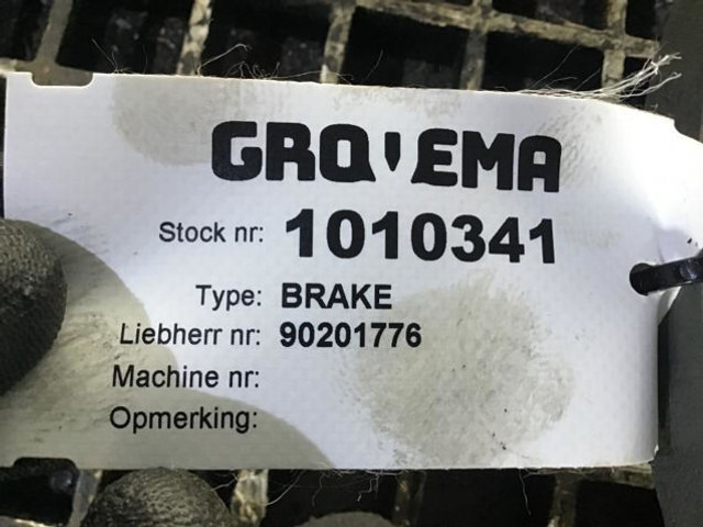 Liebherr Brake - Brake disc: picture 2 Liebherr Brake - Brake disc: picture 2