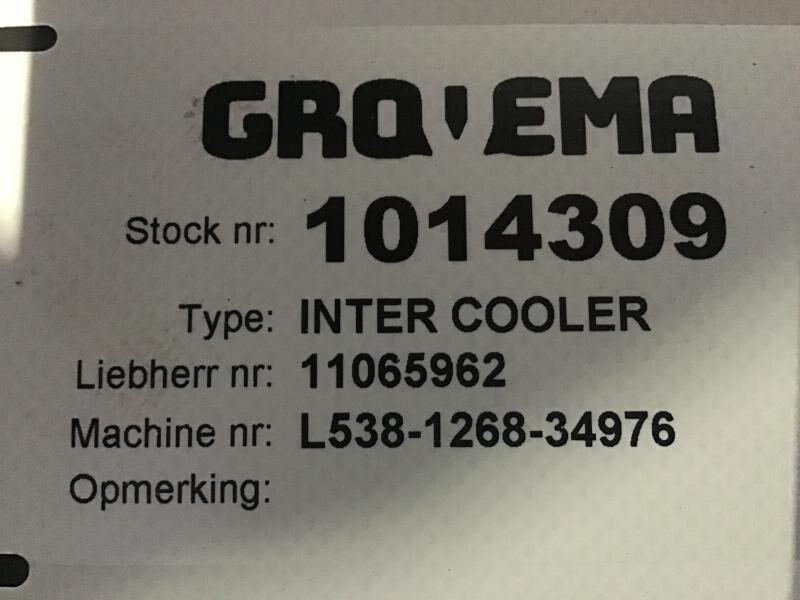 Liebherr Inter Cooler - Intercooler: picture 3 Liebherr Inter Cooler - Intercooler: picture 3