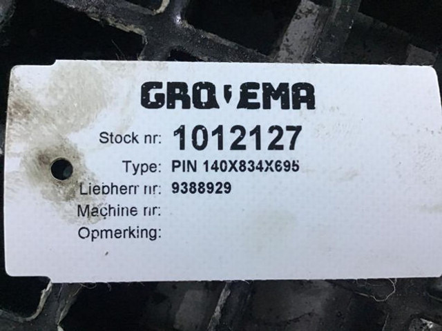 Engine and parts Liebherr Pin 140x834x695: picture 11