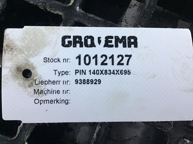 Engine and parts Liebherr Pin 140x834x695: picture 6
