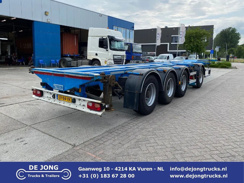 D-Tec CT-43-04D VCC-05 Combitrailer / 4 Axles / 1x Lift Axle - Container transporter/ Swap body semi-trailer: picture 1 D-Tec CT-43-04D VCC-05 Combitrailer / 4 Axles / 1x Lift Axle - Container transporter/ Swap body semi-trailer: picture 1