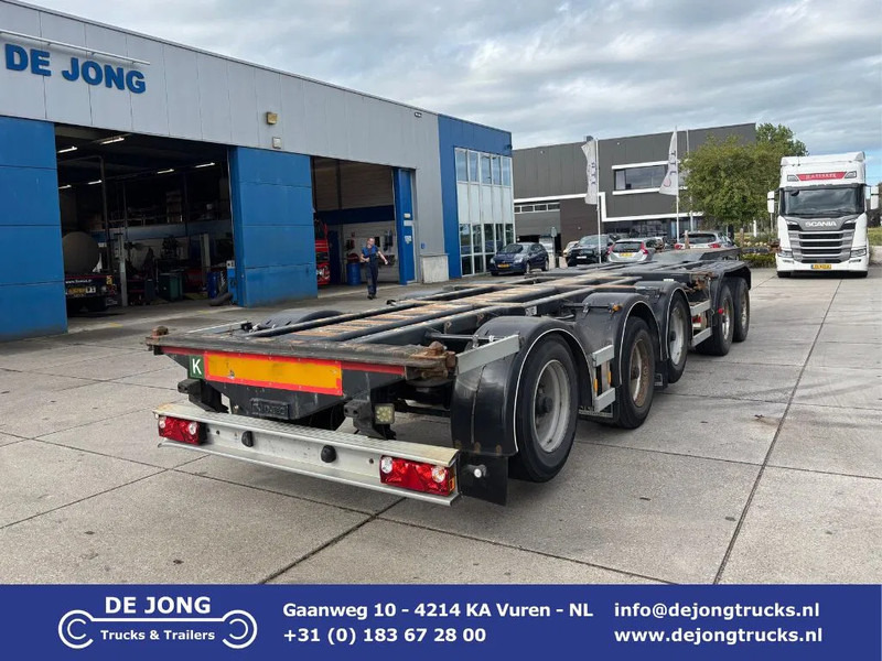 D-Tec CT-60-05D / 5 Axles / 3x Steering Axle / 4x Lift Axle / BPW - Container transporter/ Swap body semi-trailer: picture 1 D-Tec CT-60-05D / 5 Axles / 3x Steering Axle / 4x Lift Axle / BPW - Container transporter/ Swap body semi-trailer: picture 1