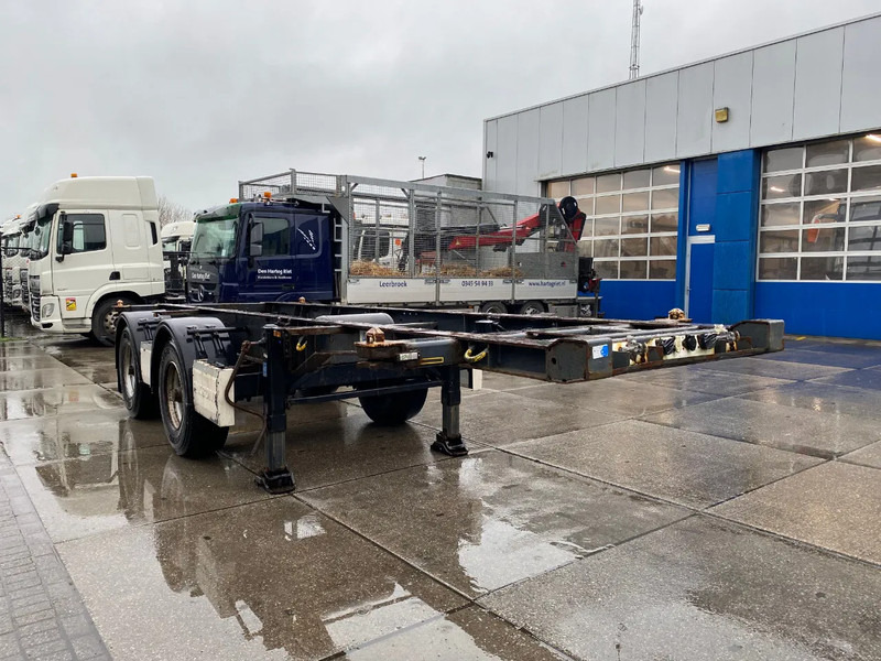 Container transporter/ Swap body semi-trailer Krone SZ / 20 FT Container Chassis / BPW: picture 6