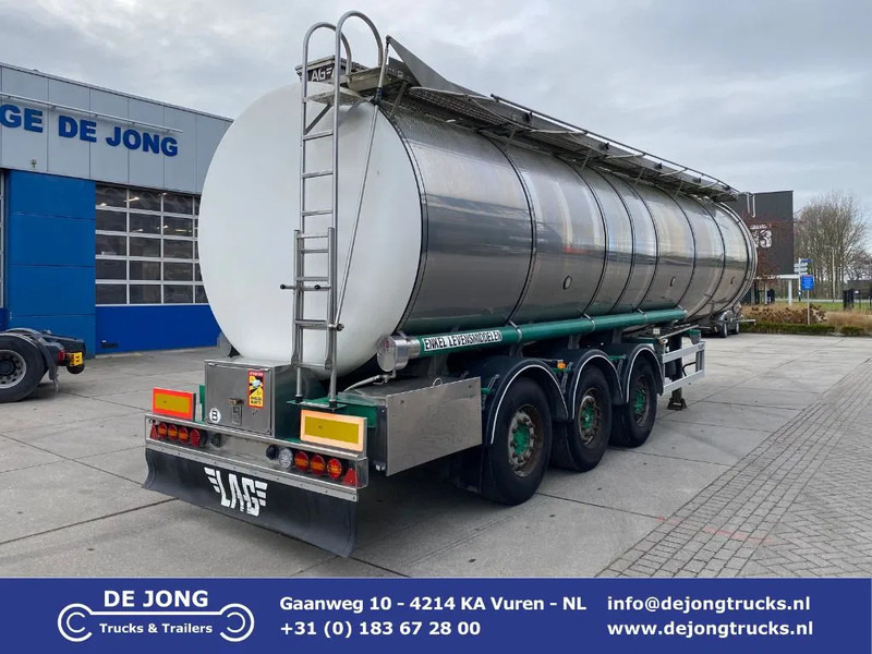 LAG O-3-39 T Food Tank / 35000 LT / 3 compartments / 1x Lift Axle - Tank semi-trailer: picture 1 LAG O-3-39 T Food Tank / 35000 LT / 3 compartments / 1x Lift Axle - Tank semi-trailer: picture 1