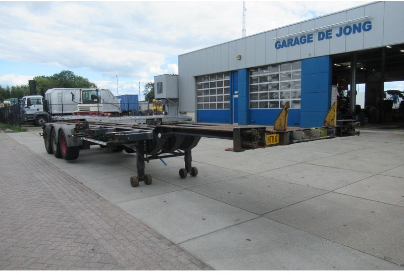 Renders Container Chassis / Extendable on rear / BPW + drum - Container transporter/ Swap body semi-trailer: picture 3 Renders Container Chassis / Extendable on rear / BPW + drum - Container transporter/ Swap body semi-trailer: picture 3