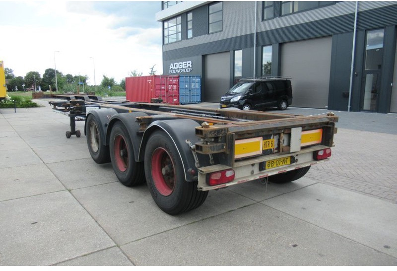 Renders Container Chassis / Extendable on rear / BPW + drum - Container transporter/ Swap body semi-trailer: picture 2 Renders Container Chassis / Extendable on rear / BPW + drum - Container transporter/ Swap body semi-trailer: picture 2