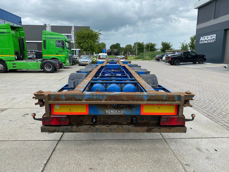 Renders Container chassis / BPW + Drum / 40 FT - Container transporter/ Swap body semi-trailer: picture 2 Renders Container chassis / BPW + Drum / 40 FT - Container transporter/ Swap body semi-trailer: picture 2