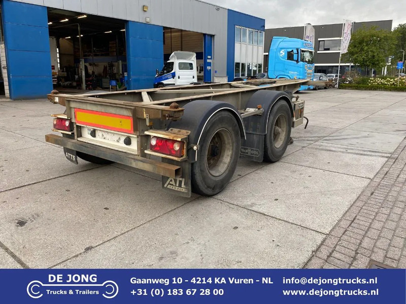 Van Hool Container Chassis / 20 FT / BPW - Container transporter/ Swap body semi-trailer: picture 1 Van Hool Container Chassis / 20 FT / BPW - Container transporter/ Swap body semi-trailer: picture 1