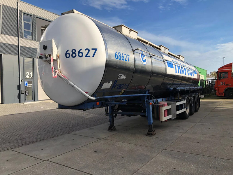 Van Hool Tank / 30.000 LT / 3 compartments / Inox / SAF - Tank semi-trailer: picture 4 Van Hool Tank / 30.000 LT / 3 compartments / Inox / SAF - Tank semi-trailer: picture 4
