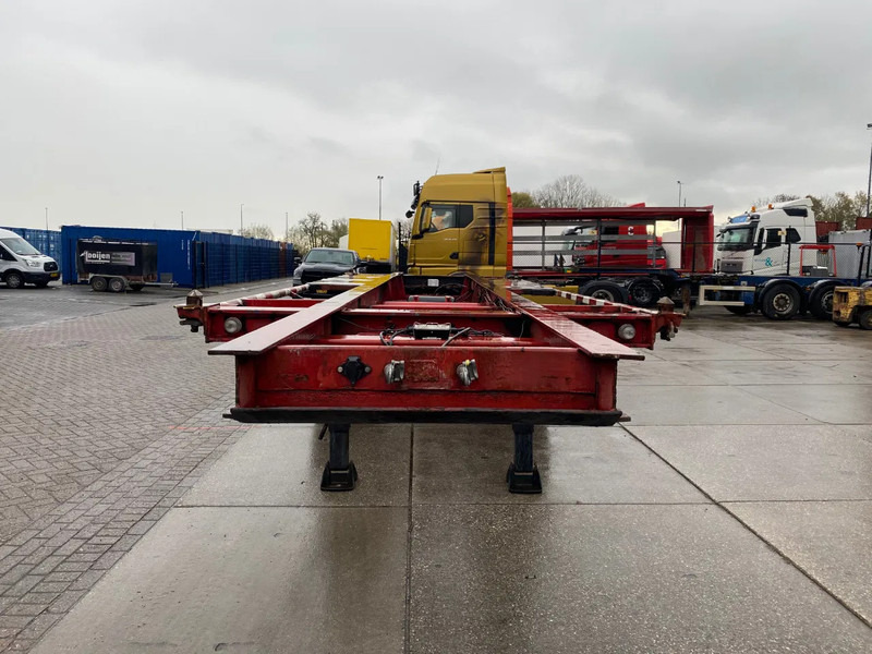 York 20 FT Chassis / Steel Suspension / Double Air - Container transporter/ Swap body semi-trailer: picture 5 York 20 FT Chassis / Steel Suspension / Double Air - Container transporter/ Swap body semi-trailer: picture 5