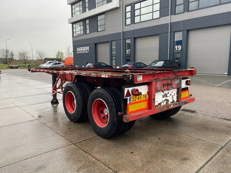 York 20 FT Chassis / Steel Suspension / Double Air - Container transporter/ Swap body semi-trailer: picture 3 York 20 FT Chassis / Steel Suspension / Double Air - Container transporter/ Swap body semi-trailer: picture 3