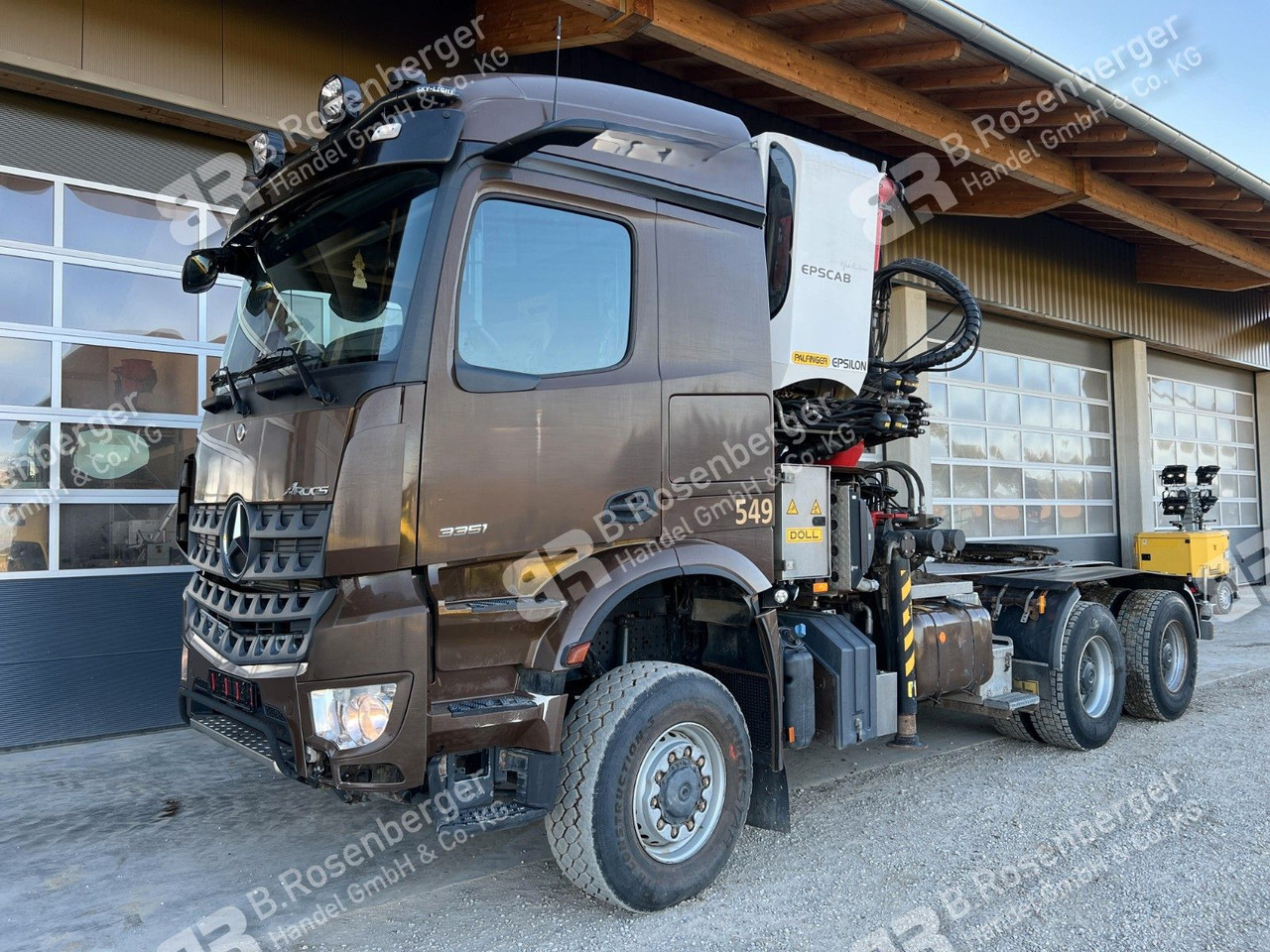 Mercedes-Benz Arocs 3351 6x6 Palfinger Epsilon S260Z96 - Timber truck, Crane truck: picture 4 Mercedes-Benz Arocs 3351 6x6 Palfinger Epsilon S260Z96 - Timber truck, Crane truck: picture 4