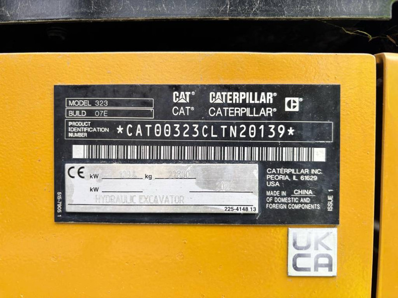 Cat 323 SLR - Excavator: picture 5 Cat 323 SLR - Excavator: picture 5