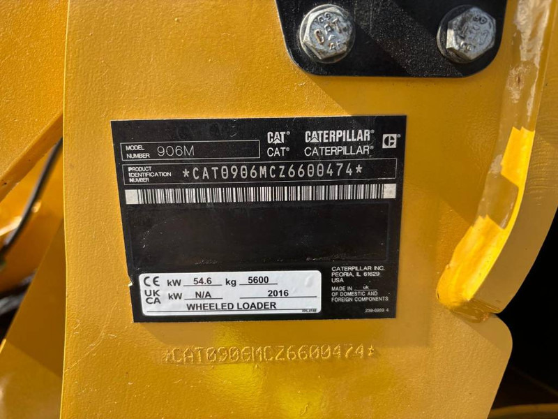 Cat 906 M - Wheel loader: picture 5 Cat 906 M - Wheel loader: picture 5