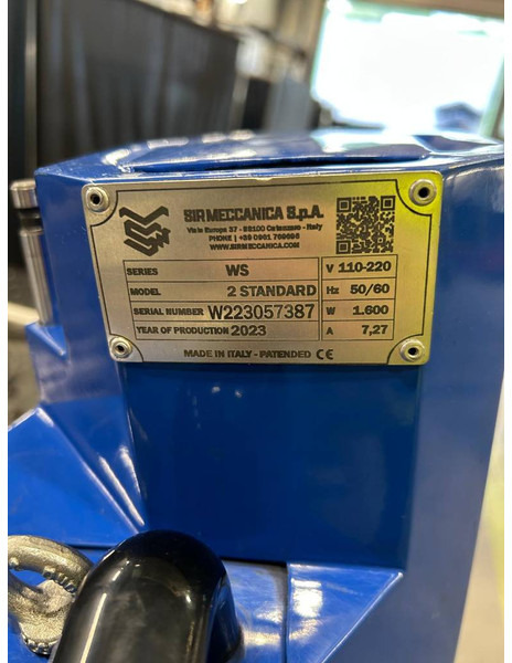 SOLD !! SIR MECCANICA s.p.a. WS 2 Standard - Construction machinery: picture 3 SOLD !! SIR MECCANICA s.p.a. WS 2 Standard - Construction machinery: picture 3