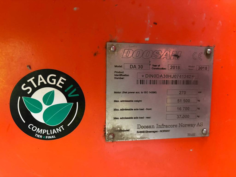 Doosan DA 30 - Articulated dumper: picture 5 Doosan DA 30 - Articulated dumper: picture 5