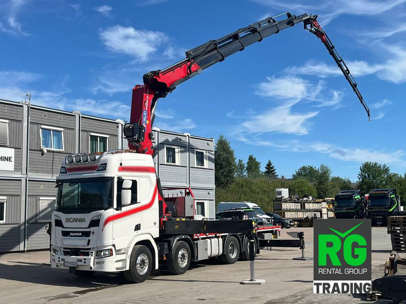 SOLD ** Scania R 590 + HMF 9520 K6 + Jibb + Win - Crane truck: picture 1 SOLD ** Scania R 590 + HMF 9520 K6 + Jibb + Win - Crane truck: picture 1