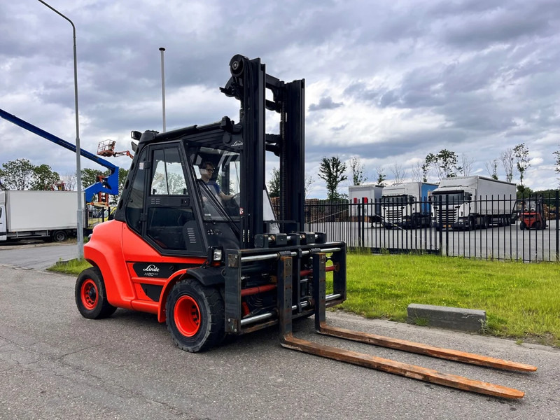 Linde H80D-02/900 - Diesel forklift: picture 4 Linde H80D-02/900 - Diesel forklift: picture 4