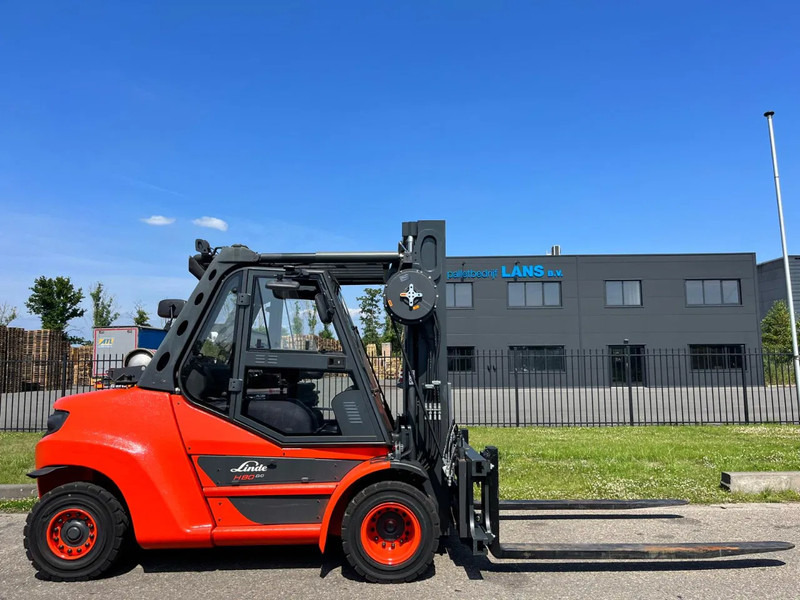 Linde H80T-03/900 HOURS 1517 - LPG forklift: picture 1 Linde H80T-03/900 HOURS 1517 - LPG forklift: picture 1