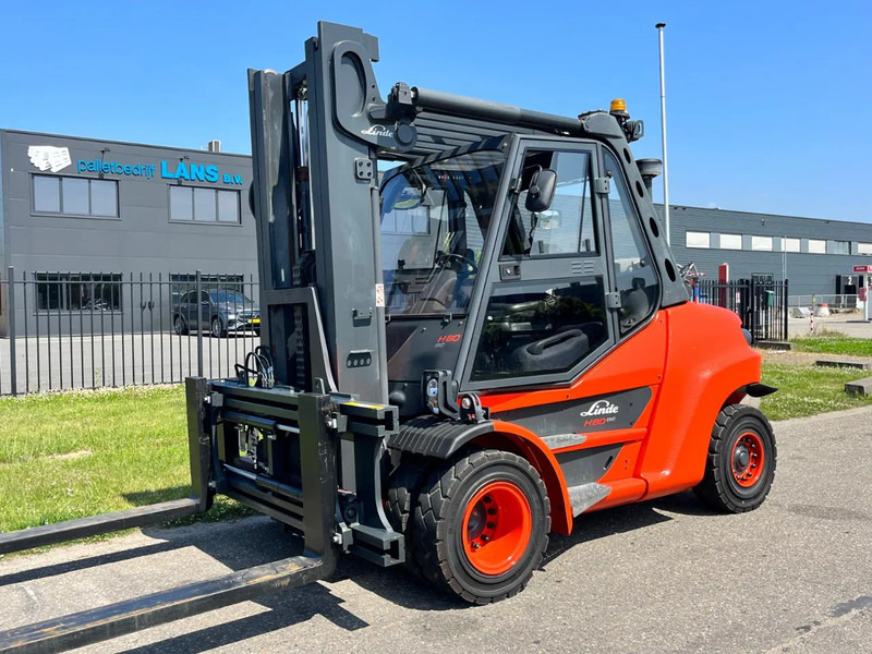Linde H80T-03/900 HOURS 1517 - LPG forklift: picture 4 Linde H80T-03/900 HOURS 1517 - LPG forklift: picture 4