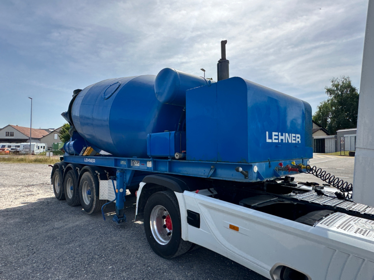 Concrete mixer semi-trailer Marke Lecinena Baruval 12m3 Motorantrieb: picture 11