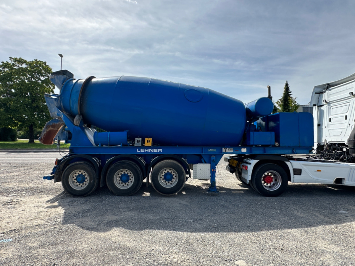 Concrete mixer semi-trailer Marke Lecinena Baruval 12m3 Motorantrieb: picture 8