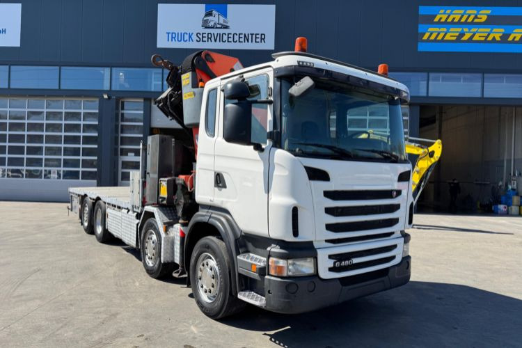 Scania G480 8x2 Palfinger 50002-6 - Crane truck: picture 5 Scania G480 8x2 Palfinger 50002-6 - Crane truck: picture 5