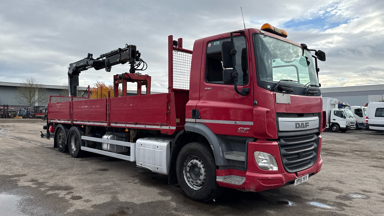 DAF CF 290 - Dropside/ Flatbed truck, Crane truck: picture 1 DAF CF 290 - Dropside/ Flatbed truck, Crane truck: picture 1