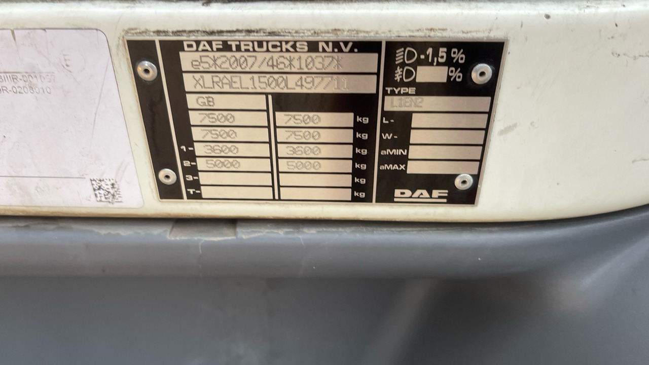Box truck Daf LF 180: picture 12