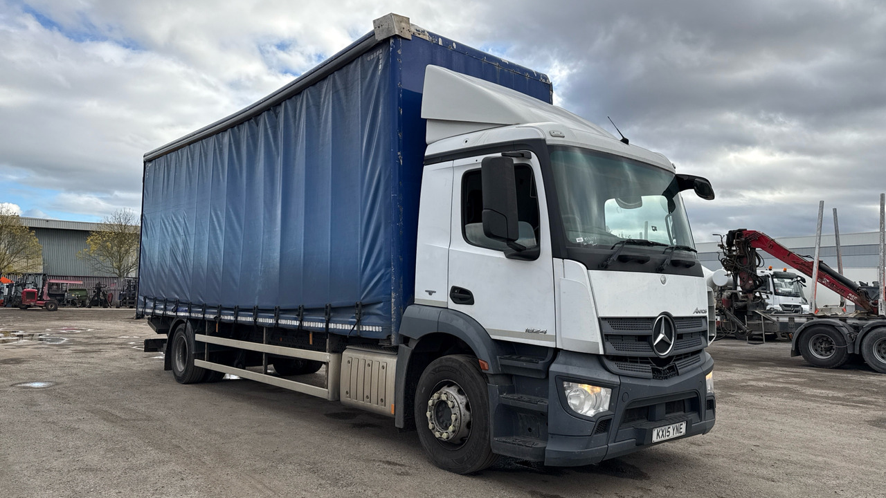 MERCEDES-BENZ ANTOS 1824 - Curtainsider truck: picture 1 MERCEDES-BENZ ANTOS 1824 - Curtainsider truck: picture 1