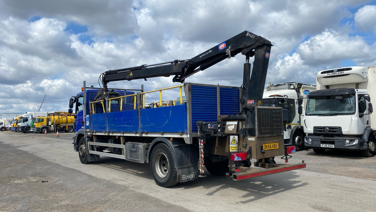 Man TGM 18.250 - Dropside/ Flatbed truck, Crane truck: picture 3 Man TGM 18.250 - Dropside/ Flatbed truck, Crane truck: picture 3