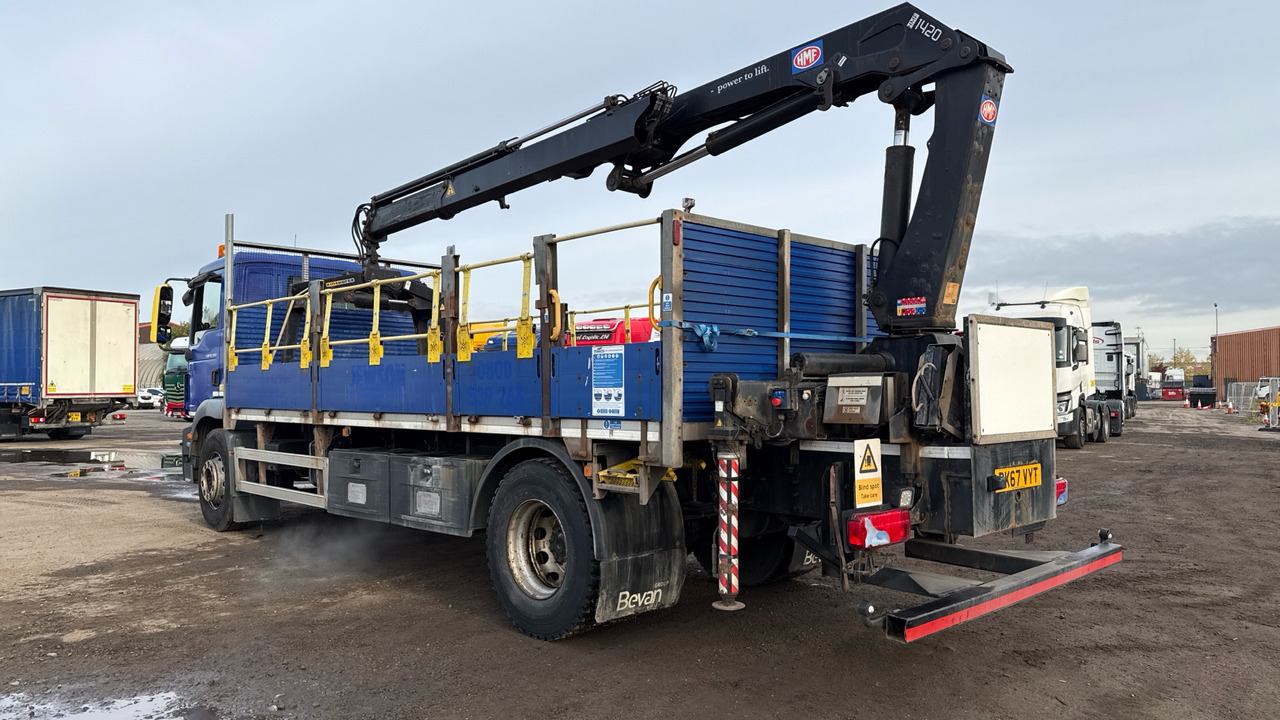 Man TGM 18.250 - Dropside/ Flatbed truck, Crane truck: picture 3 Man TGM 18.250 - Dropside/ Flatbed truck, Crane truck: picture 3