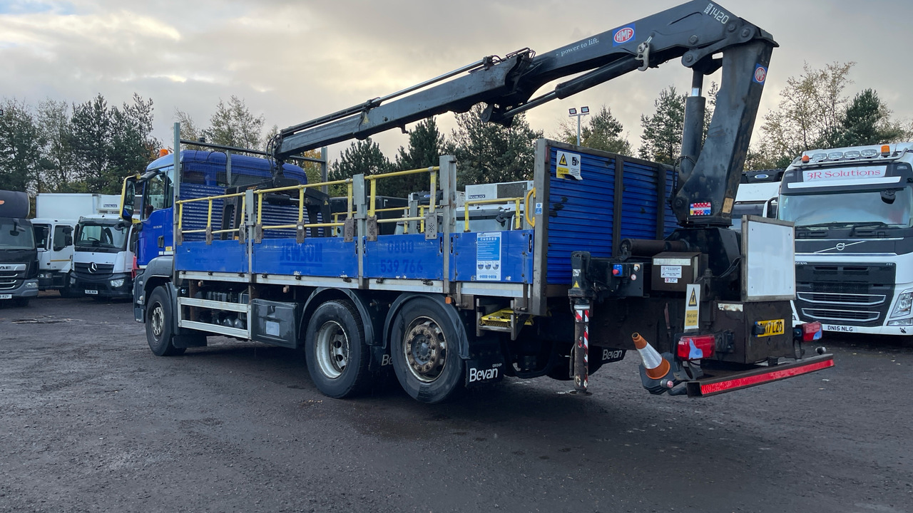 Man TGS 26.360 - Dropside/ Flatbed truck, Crane truck: picture 3 Man TGS 26.360 - Dropside/ Flatbed truck, Crane truck: picture 3