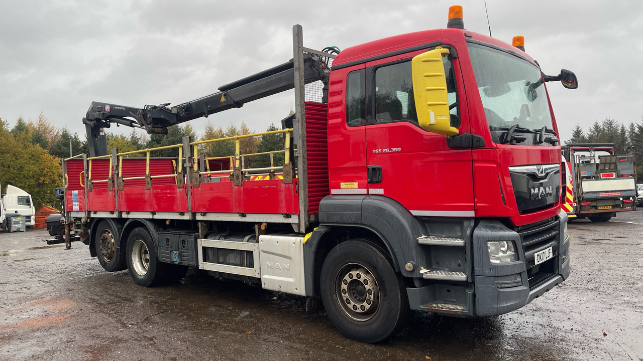 Man TGS 26.360 - Dropside/ Flatbed truck, Crane truck: picture 1 Man TGS 26.360 - Dropside/ Flatbed truck, Crane truck: picture 1