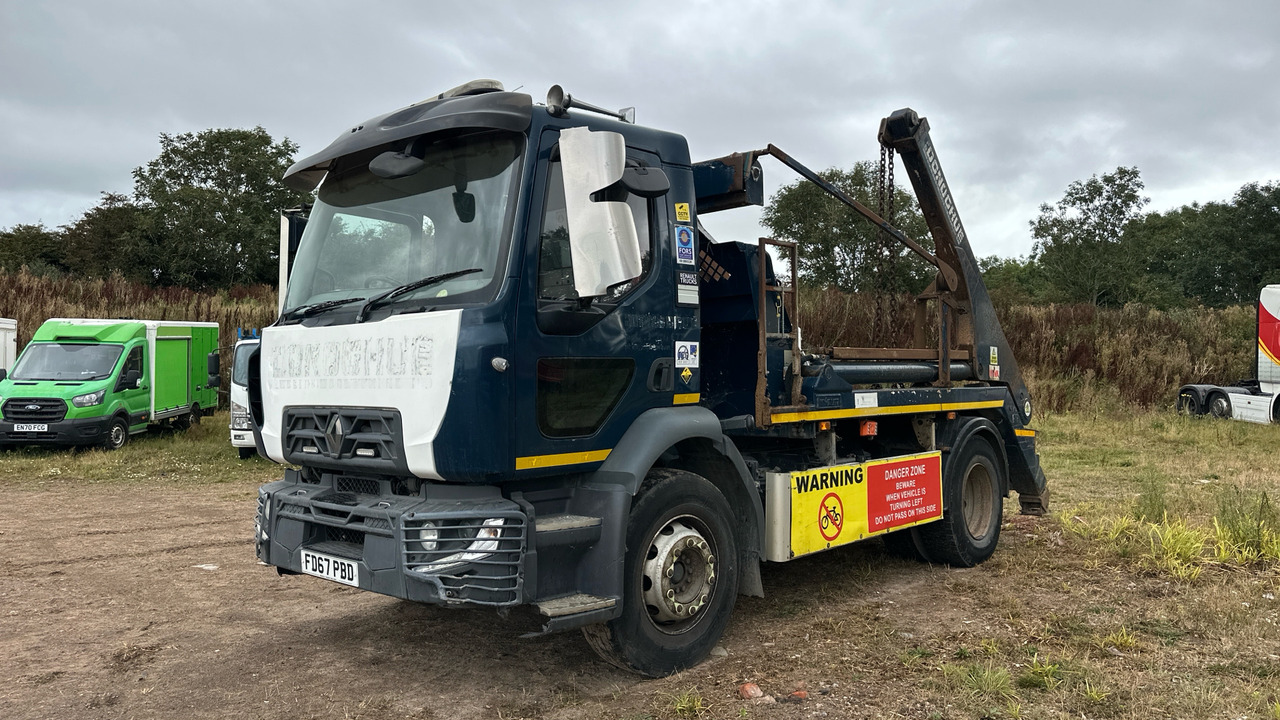 RENAULT D 18 - Skip loader truck: picture 2 RENAULT D 18 - Skip loader truck: picture 2