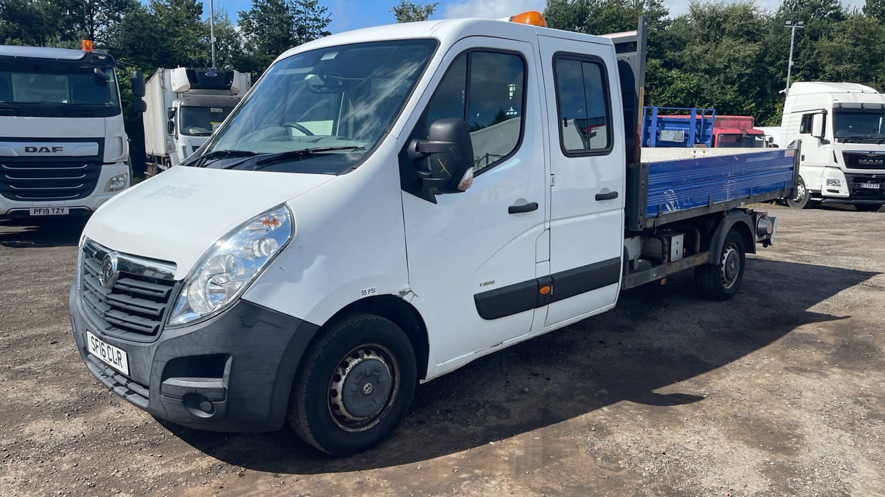 Vauxhall Movano 2.3 CDTI BiTurbo ecoFLEX H1 136ps - Tipper van: picture 2 Vauxhall Movano 2.3 CDTI BiTurbo ecoFLEX H1 136ps - Tipper van: picture 2