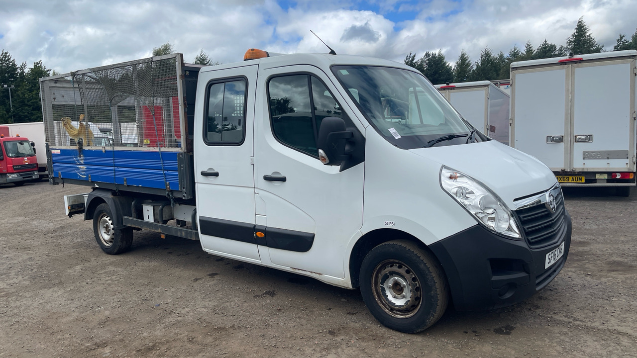 Vauxhall Movano 2.3 CDTI BiTurbo ecoFLEX H1 Crew Cab Tipper 136ps - Tipper van: picture 1 Vauxhall Movano 2.3 CDTI BiTurbo ecoFLEX H1 Crew Cab Tipper 136ps - Tipper van: picture 1