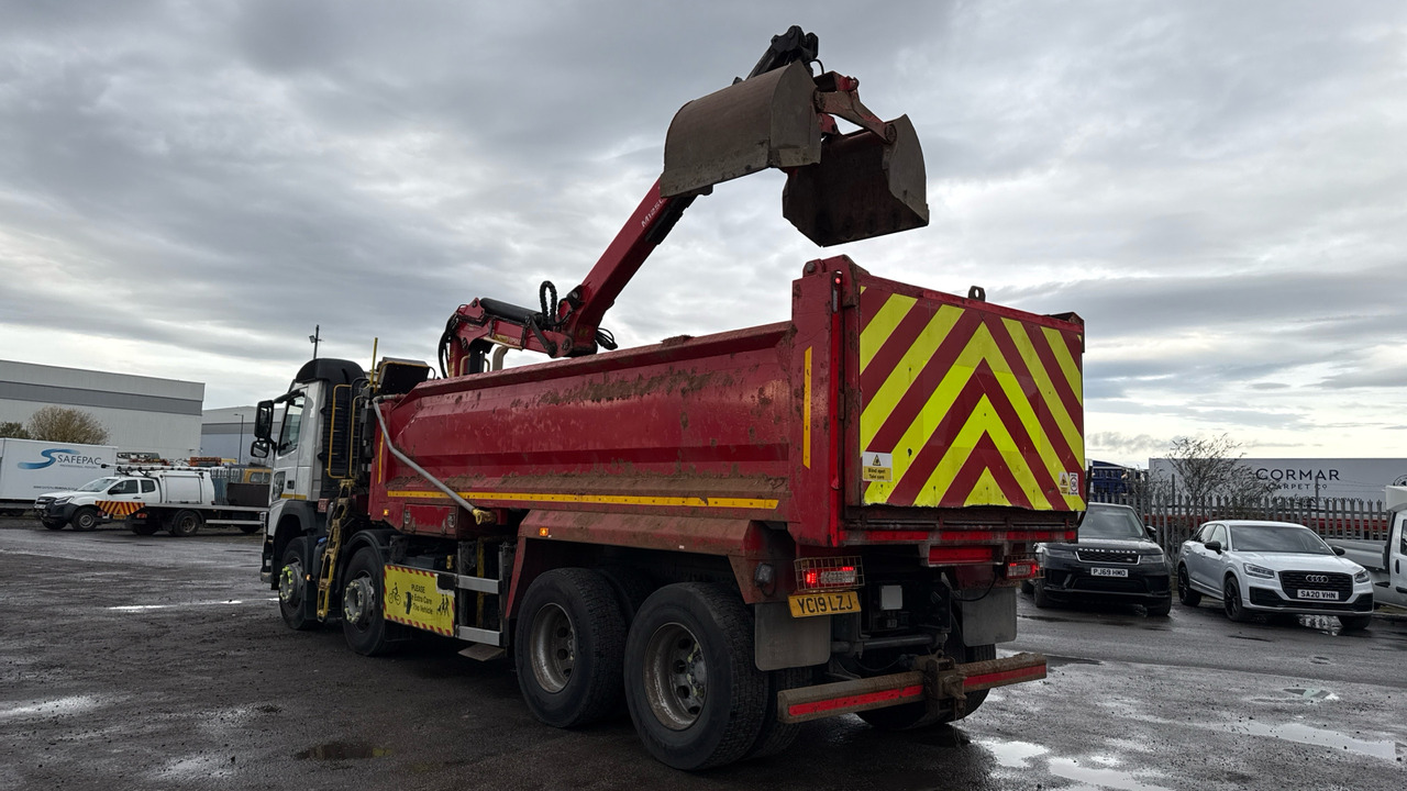 Volvo FM 410 - Tipper, Crane truck: picture 3 Volvo FM 410 - Tipper, Crane truck: picture 3