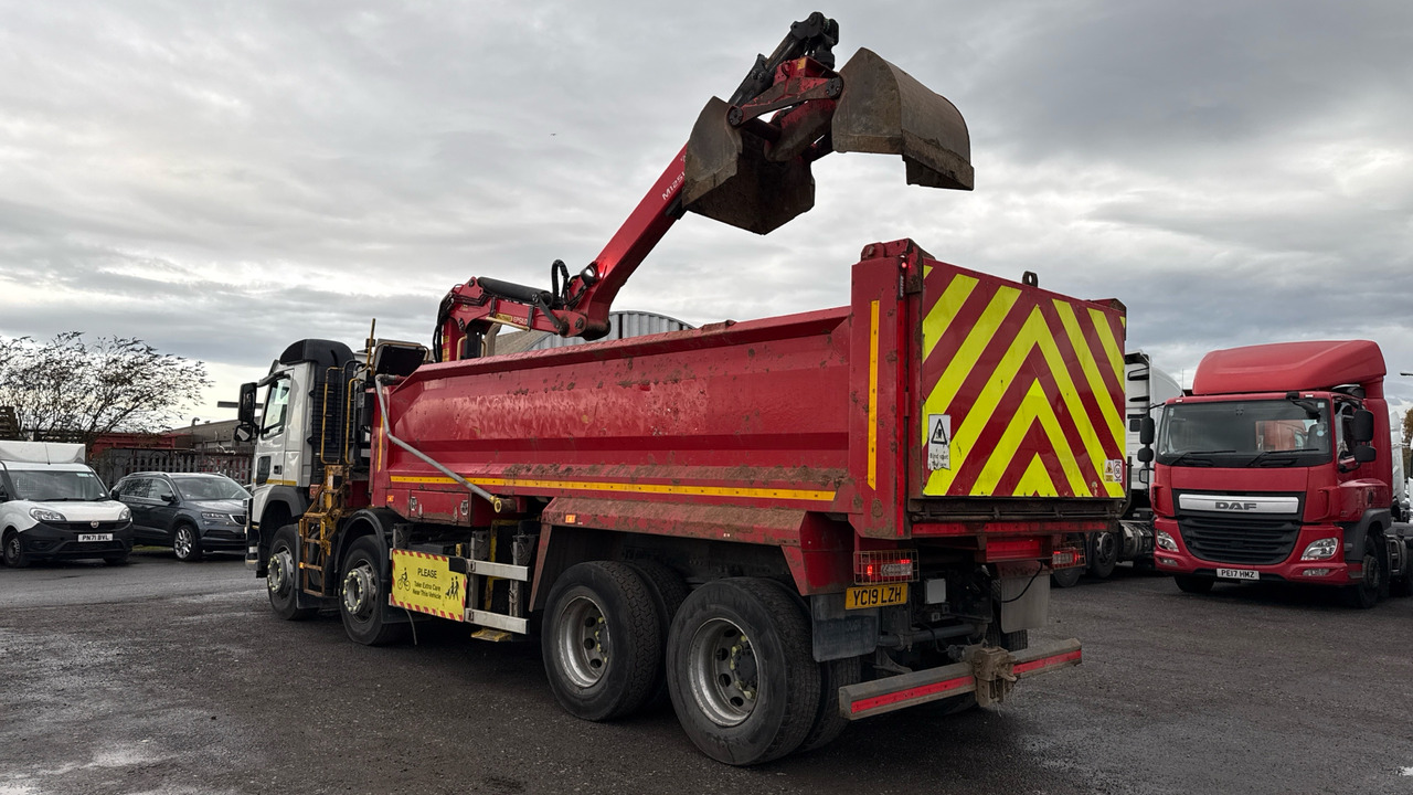 Volvo FM 410 - Tipper, Crane truck: picture 3 Volvo FM 410 - Tipper, Crane truck: picture 3