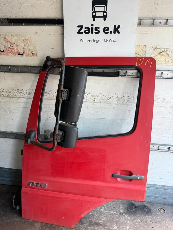 Mercedes Atego Fahrertür Rot Spiegel Innenverkleidung LN 74 - Door and parts for Truck: picture 1 Mercedes Atego Fahrertür Rot Spiegel Innenverkleidung LN 74 - Door and parts for Truck: picture 1