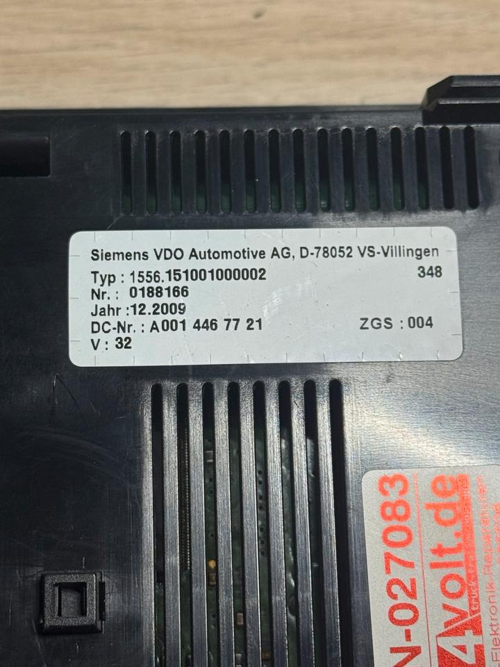 Mercedes Atego Kombiinstrument Tacho A0014467721 - Dashboard for Truck: picture 3 Mercedes Atego Kombiinstrument Tacho A0014467721 - Dashboard for Truck: picture 3