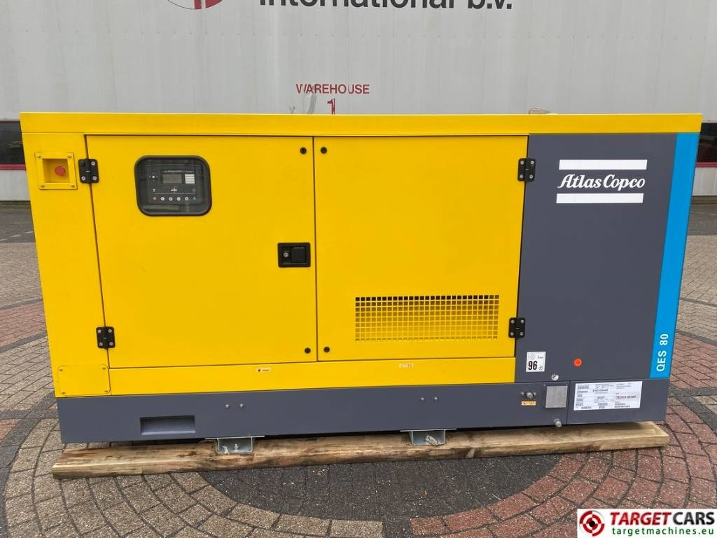 Atlas Copco QES80 Diesel 90KVA Generator 400/230V Unusde - Generator set: picture 1 Atlas Copco QES80 Diesel 90KVA Generator 400/230V Unusde - Generator set: picture 1
