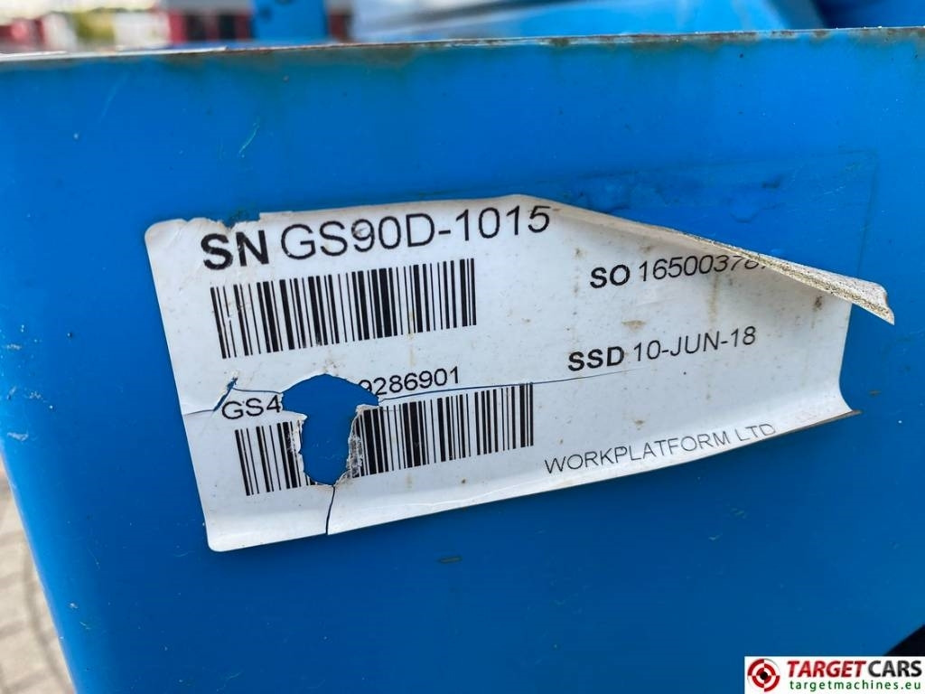 Scissor lift Genie GS-4390 RT LPG Scissor 4x4 Work Lift 1511cm: picture 30