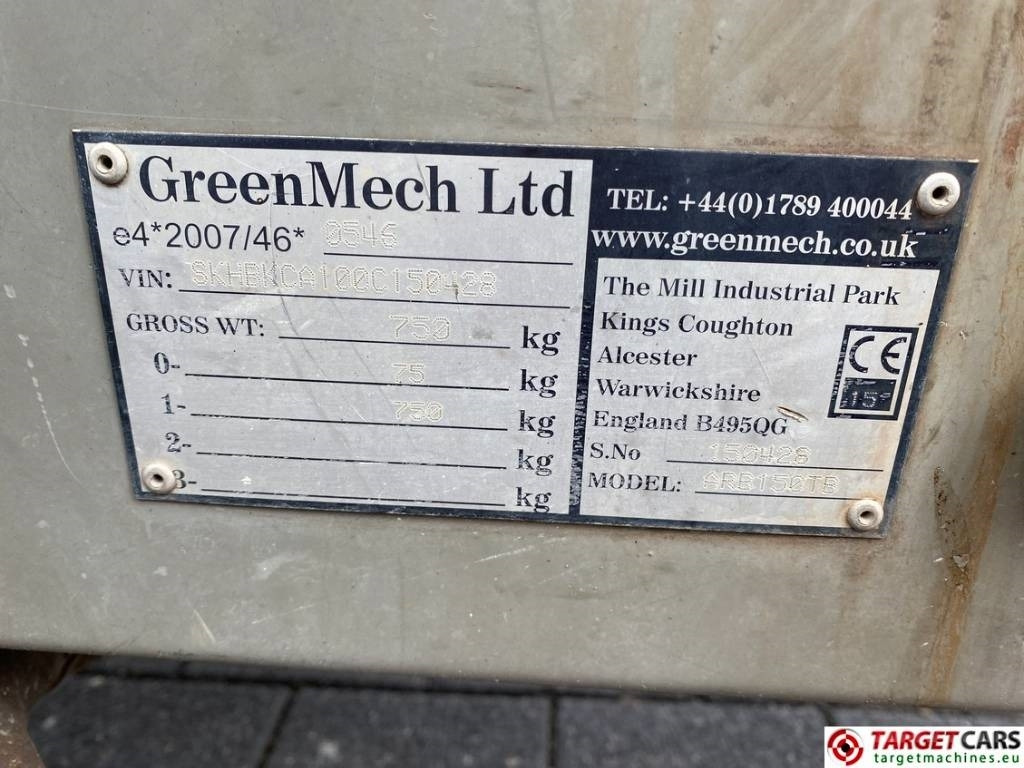 Wood chipper Greenmech Arborist ARB150TB Wood Chipper Diesel: picture 10