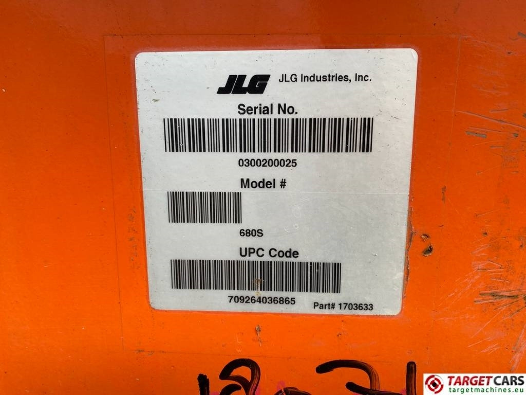 Telescopic boom JLG 680S Telescopic 4x4 Diesel Boom Work Lift 2273cm: picture 25