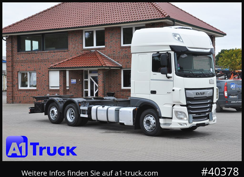 DAF DAF XF 480 FAN SSC Intarder, Lenkachse Standlklima - Container transporter/ Swap body truck: picture 1 DAF DAF XF 480 FAN SSC Intarder, Lenkachse Standlklima - Container transporter/ Swap body truck: picture 1