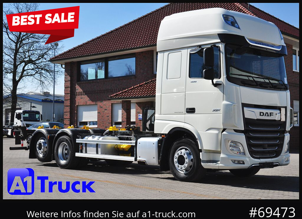 DAF DAF XF 480 FAR SSC Intarder Multiwechsler, 7.82 - Container transporter/ Swap body truck: picture 1 DAF DAF XF 480 FAR SSC Intarder Multiwechsler, 7.82 - Container transporter/ Swap body truck: picture 1