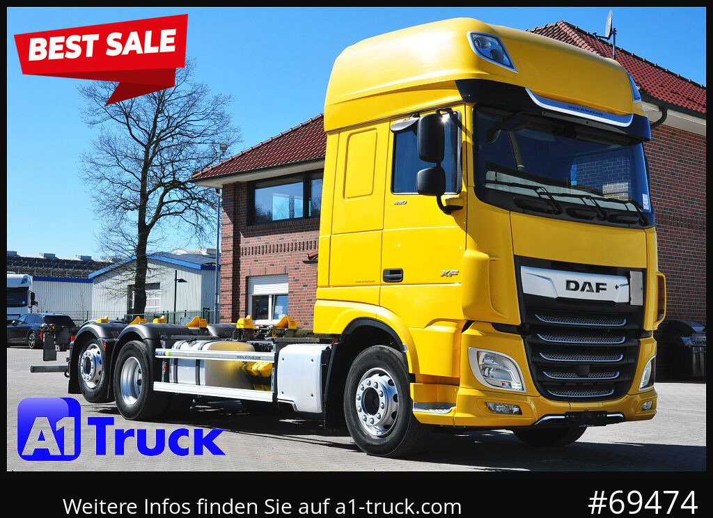 DAF DAF XF 480 FAR SSC Intarder Multiwechsler, 7.82 - Cab chassis truck: picture 1 DAF DAF XF 480 FAR SSC Intarder Multiwechsler, 7.82 - Cab chassis truck: picture 1