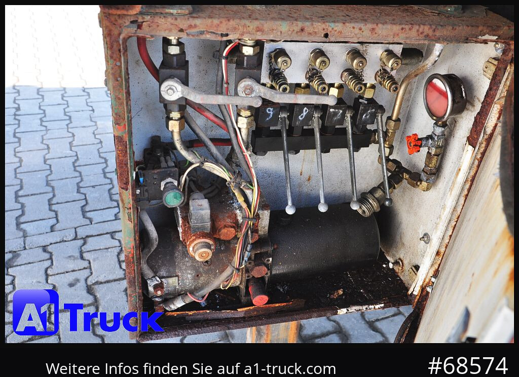 FAYMONVILLE Plattform, ausziehbar, Lenkachse, Tieflader, 15250mm lang - Dropside/ Flatbed semi-trailer: picture 4 FAYMONVILLE Plattform, ausziehbar, Lenkachse, Tieflader, 15250mm lang - Dropside/ Flatbed semi-trailer: picture 4